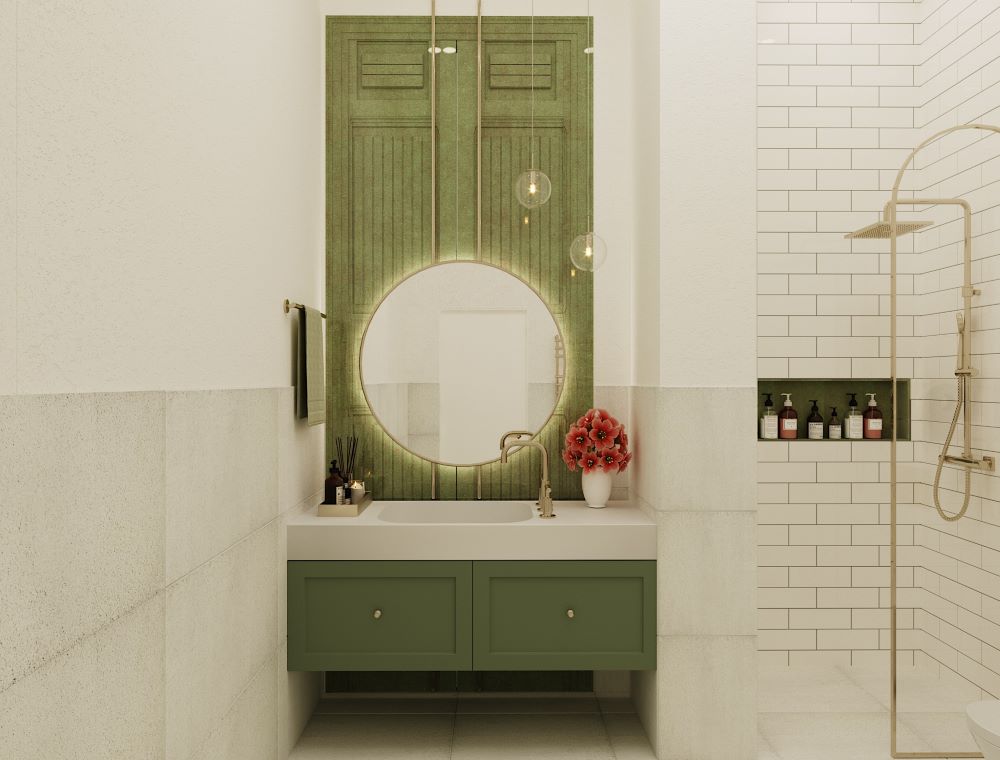 სახლი ვერაზე - ინტერიერის დიზაინ პროექტი