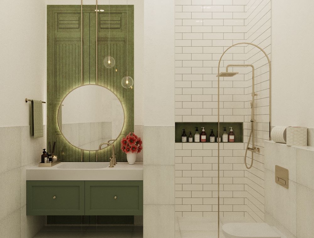 სახლი ვერაზე - ინტერიერის დიზაინ პროექტი