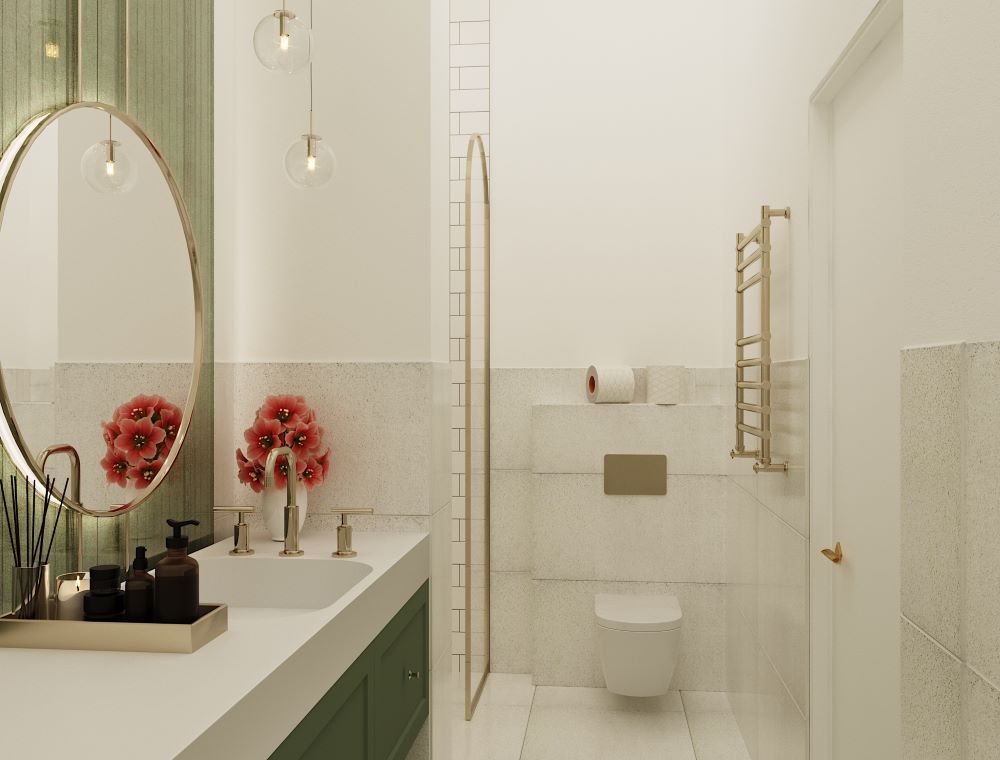 სახლი ვერაზე - ინტერიერის დიზაინ პროექტი