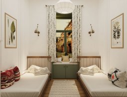 სახლი ვერაზე - ინტერიერის დიზაინ პროექტი