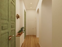 სახლი ვერაზე - ინტერიერის დიზაინ პროექტი