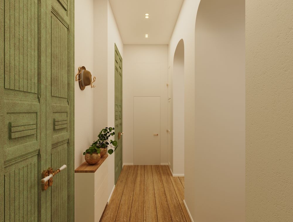 სახლი ვერაზე - ინტერიერის დიზაინ პროექტი