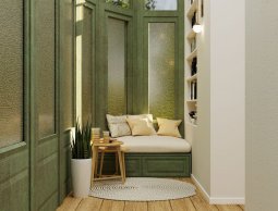 სახლი ვერაზე - ინტერიერის დიზაინ პროექტი