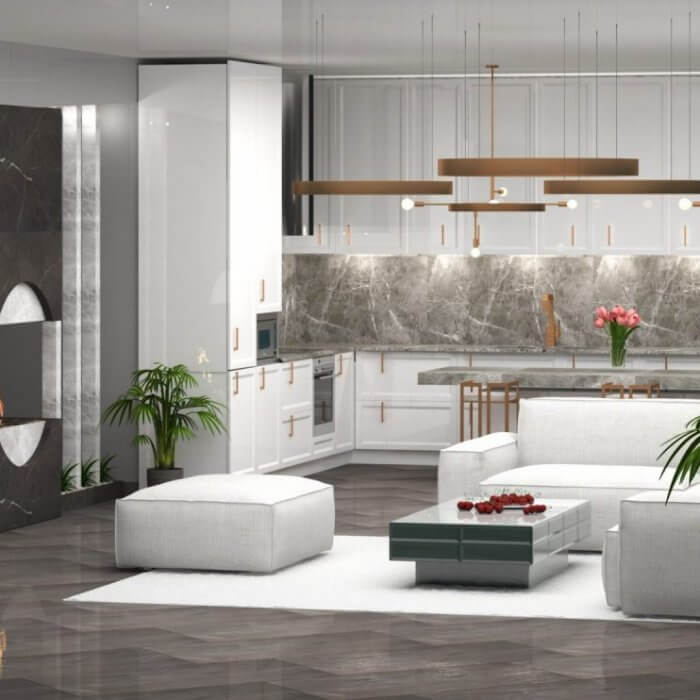 როგორ მოვაწყოთ სამზარეულო ფორტისის ინტერიერის დიზაინების მიხედვით