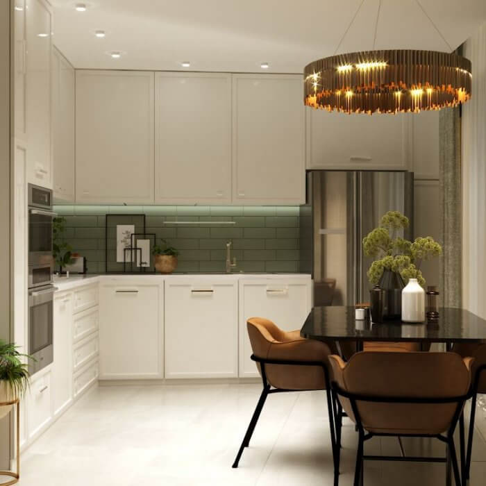 ინტერიერის დიზაინერების რჩევები – 5 ფერი სამზარეულოს მოსაწყობად