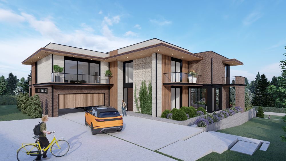 ლისი | კერძო სახლის არქიტექტურული პროექტი