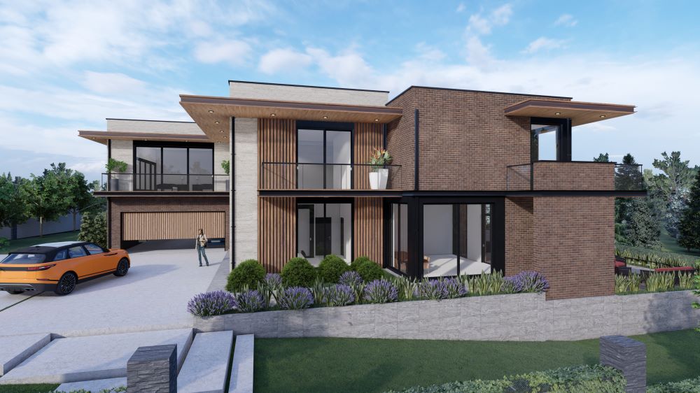 ლისი | კერძო სახლის არქიტექტურული პროექტი