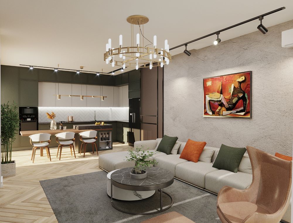 Namai Vake | საცხოვრებელი ბინის ინტერიერის დიზაინი