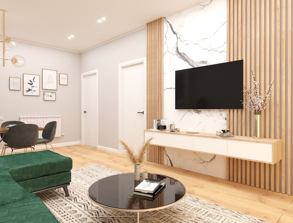 ინტერიერის დიზაინ პროექტი | დიღომში