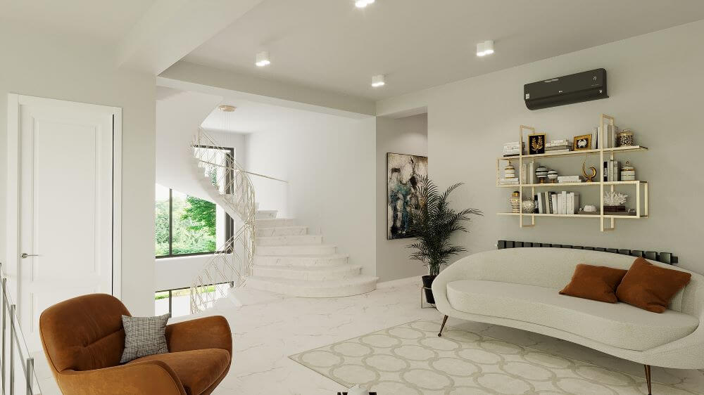 ოქროყანა | ინტერიერის დიზაინ პროექტი