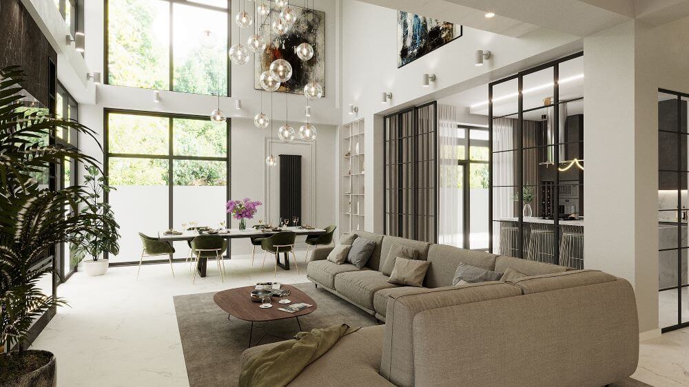 ოქროყანა | ინტერიერის დიზაინ პროექტი