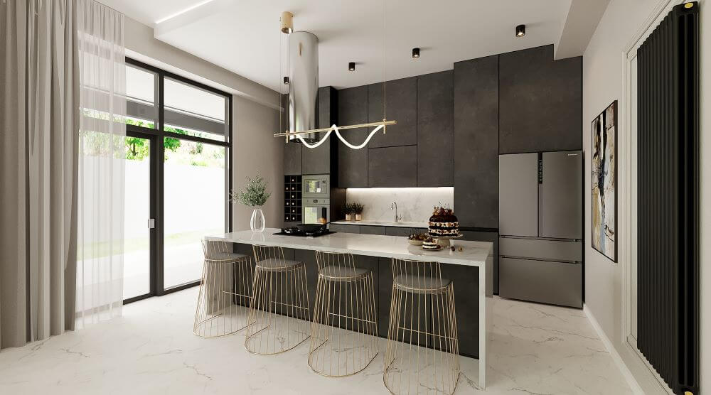 ოქროყანა | ინტერიერის დიზაინ პროექტი