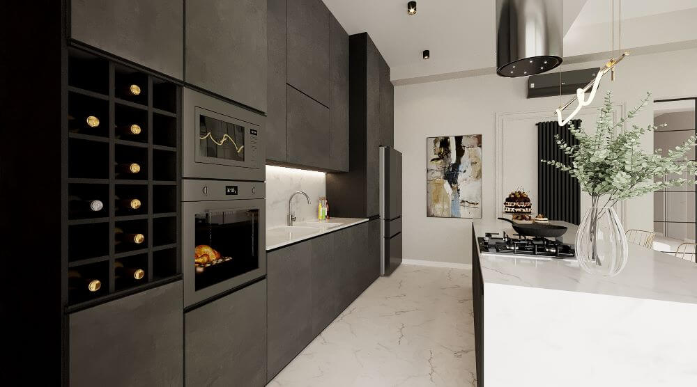 ოქროყანა | ინტერიერის დიზაინ პროექტი