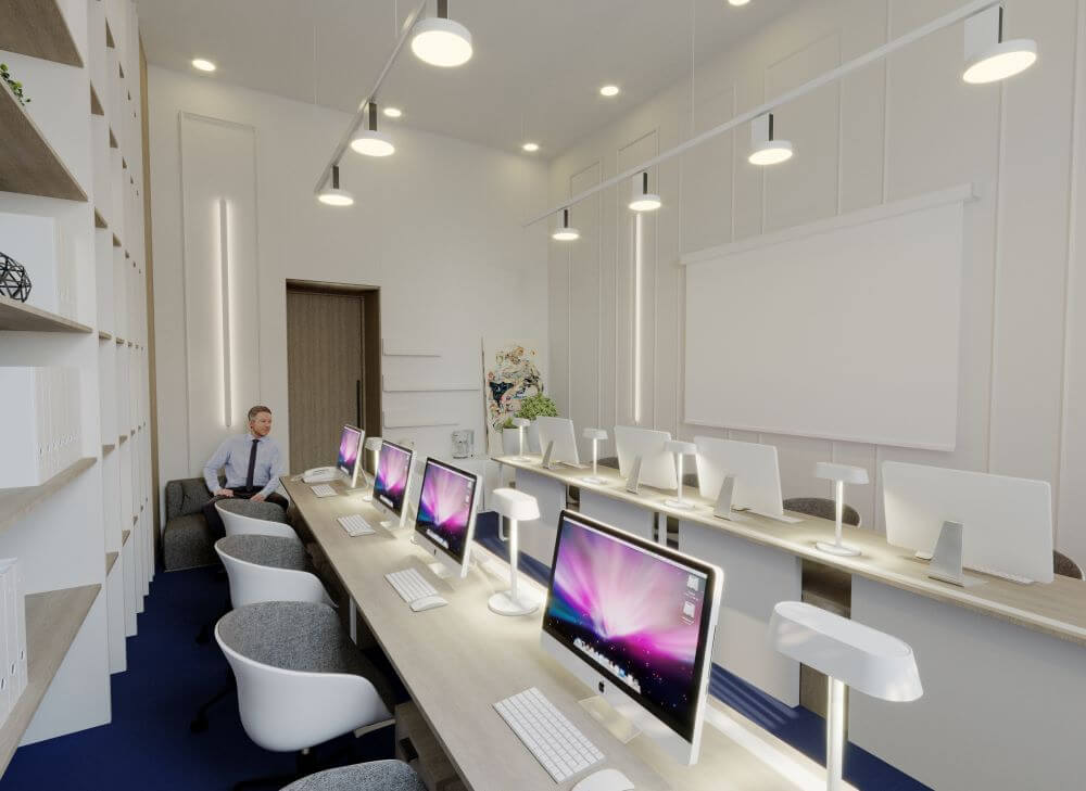 ინტერიერის დიზაინი | განათლების სამინისტროს კაბინეტი