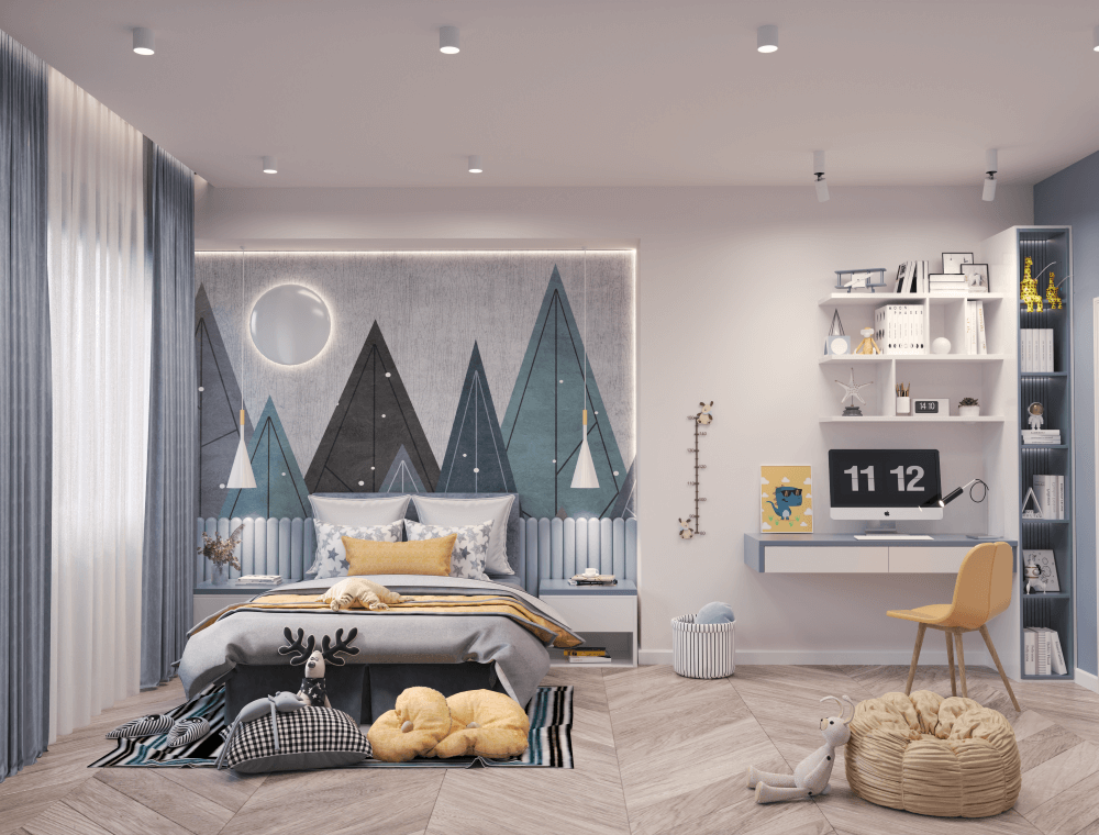 სახლი ბაგებში | ინტერიერის დიზაინი