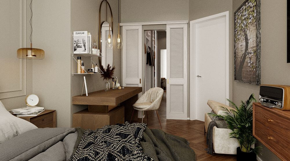 ბინის ინტერიერის დიზაინი | ვაკე ჰილსი