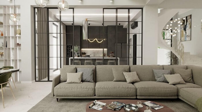 რატომ უნდა გამოვიყენოთ ინტერიერში ნაცრისფერი