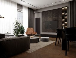 ბინა ფანასკერტელზე | ინტერიერის დიზაინი