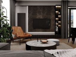 ბინა ფანასკერტელზე | ინტერიერის დიზაინი