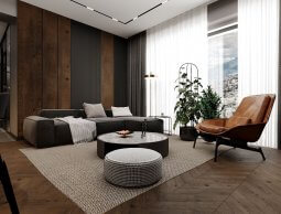 ბინა ფანასკერტელზე | ინტერიერის დიზაინი