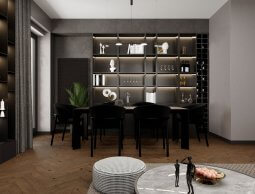 ბინა ფანასკერტელზე | ინტერიერის დიზაინი