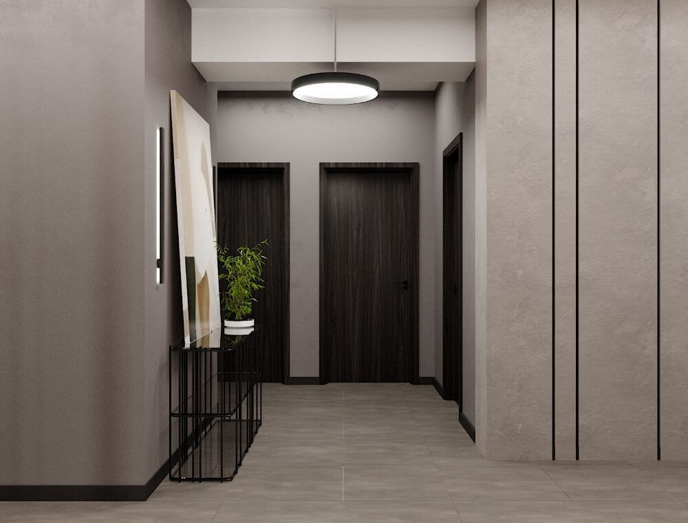 ბინა ფანასკერტელზე | ინტერიერის დიზაინი