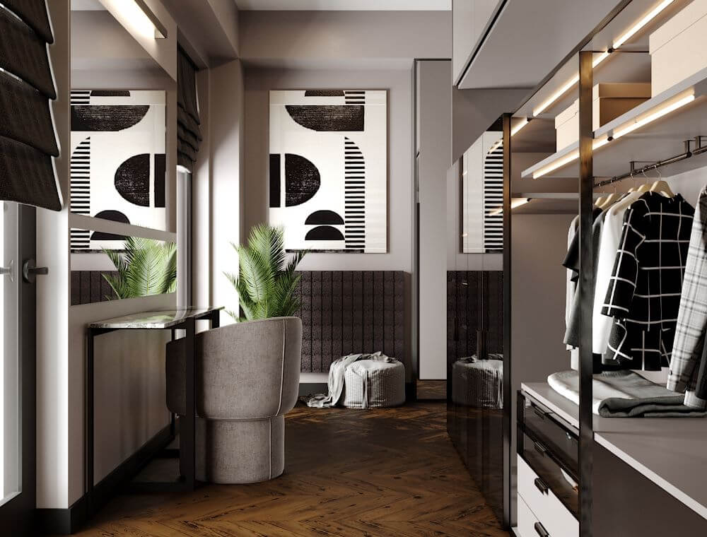 ბინა ფანასკერტელზე | ინტერიერის დიზაინი