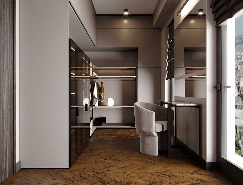 ბინა ფანასკერტელზე | ინტერიერის დიზაინი