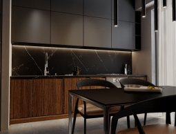 ბინა ფანასკერტელზე | ინტერიერის დიზაინი