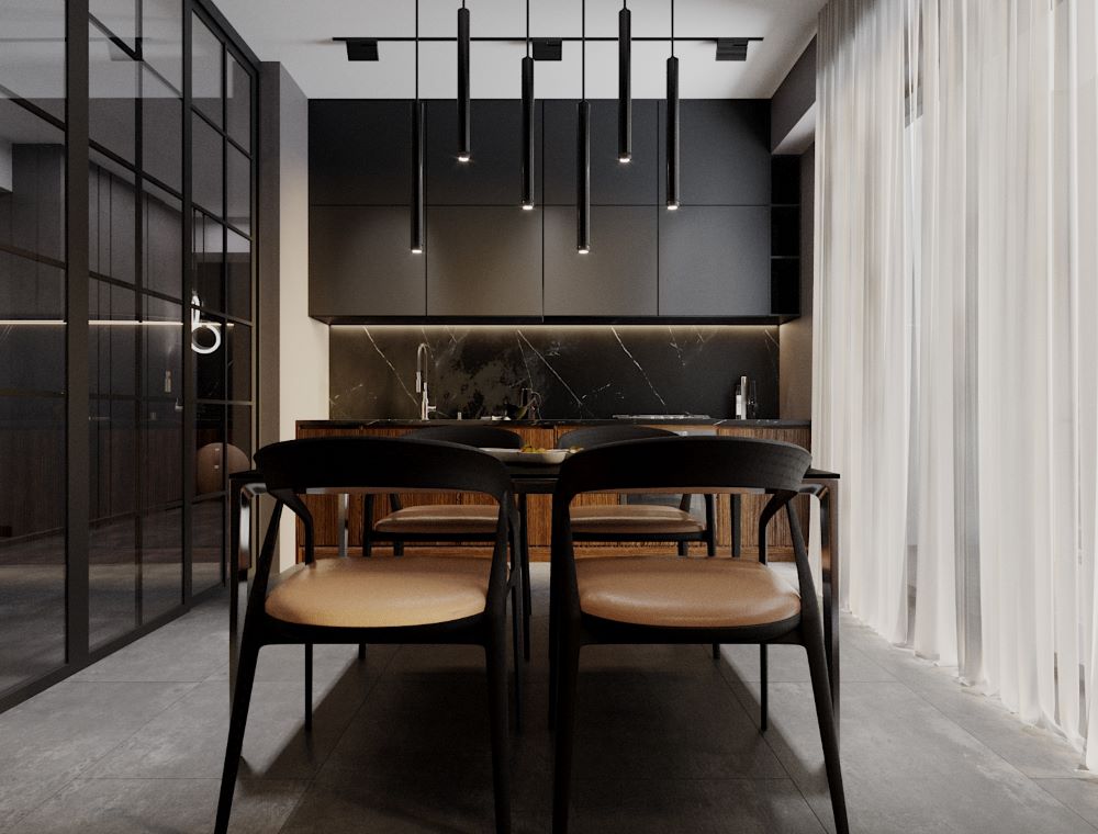 ბინა ფანასკერტელზე | ინტერიერის დიზაინი