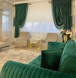 არ იცი როგორ შეურჩიო ფარდები ინტერიერს?