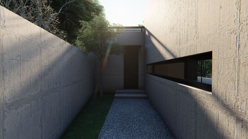 კერძო სახლის არქიტექტურული პროექტი | ბაზალეთი