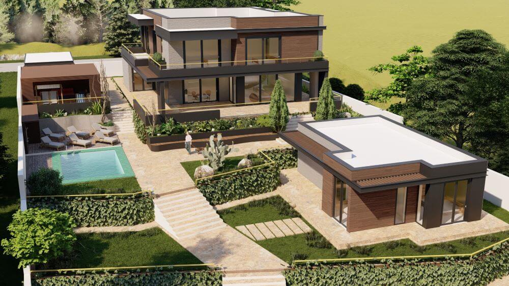 არქიტექტურა | ტაბახმელა, სოფელი შინდისი