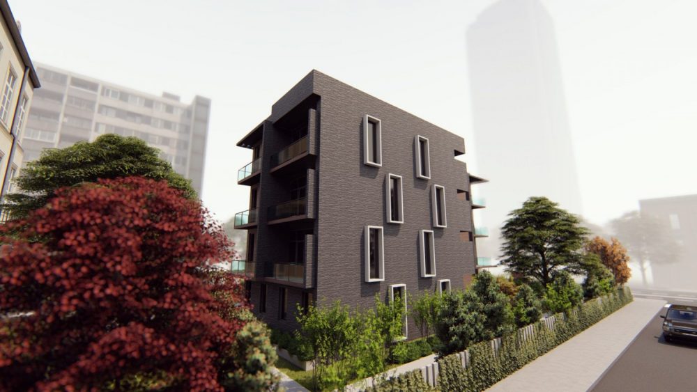 mravalbiniani sacxovrebeli saxlis arqiteqturea