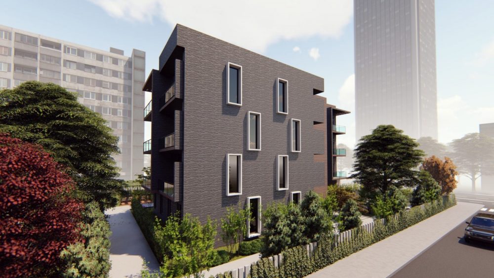 mravalbiniani sacxovrebeli saxlis arqiteqturea