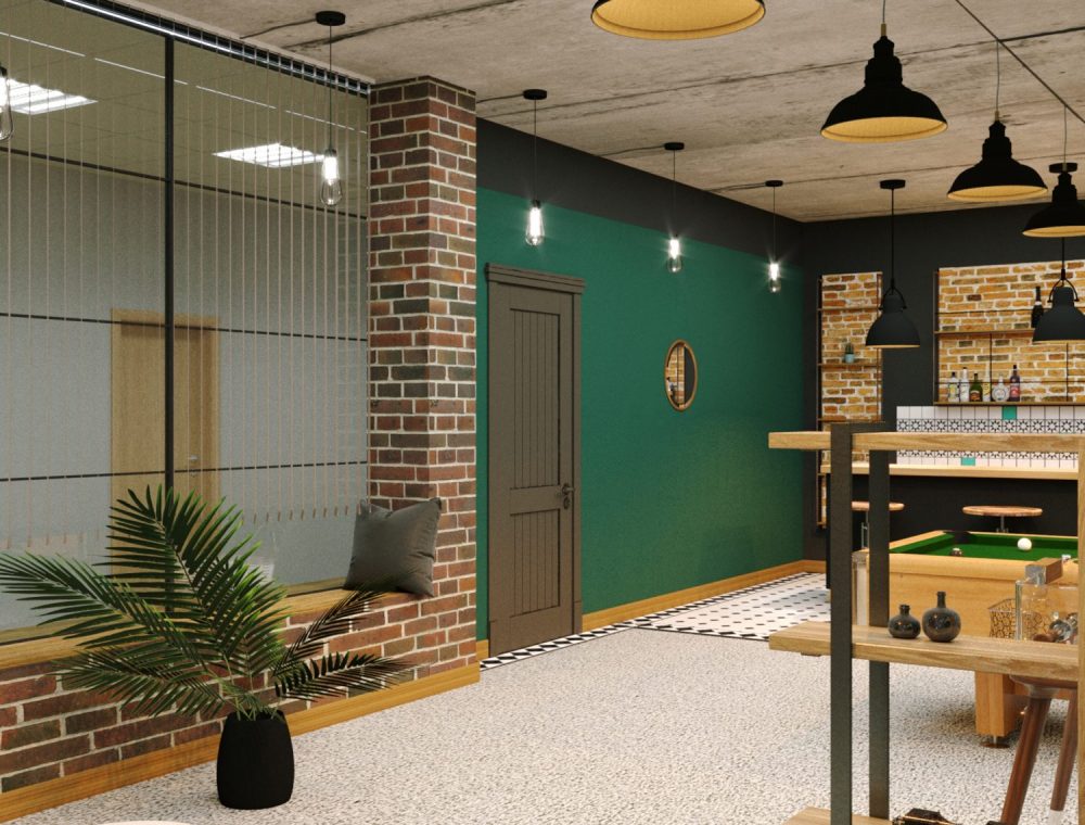 gasartobi centris interieris dizaini