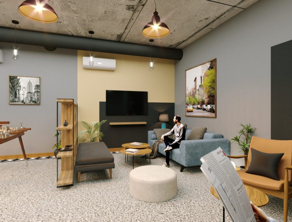 gasartobi centris interieris dizaini