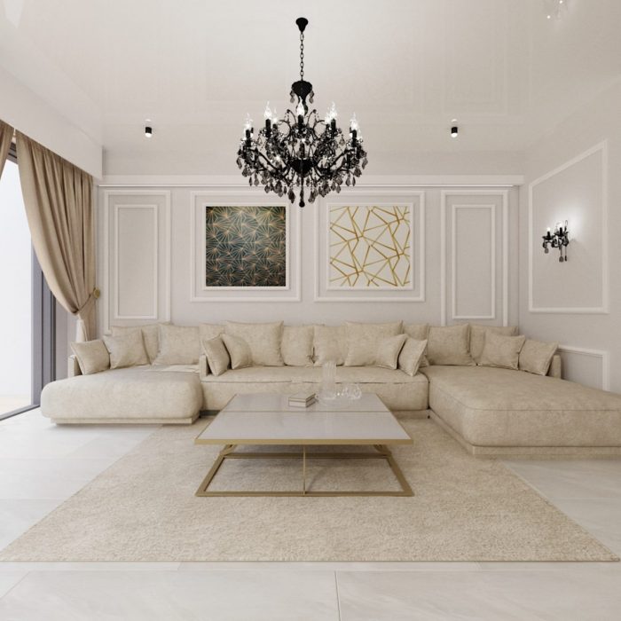 ინტერიერის დიზაინი ვაკეში