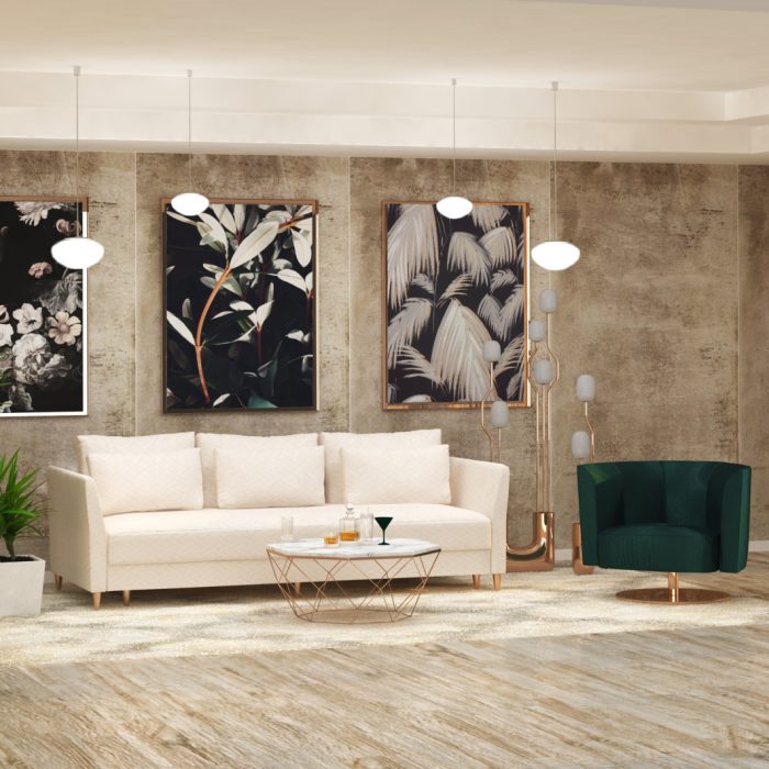 გლამური ინტერიერის დიზაინში – რაში მდგომარეობს მარადიული სტილის საიდუმლო?