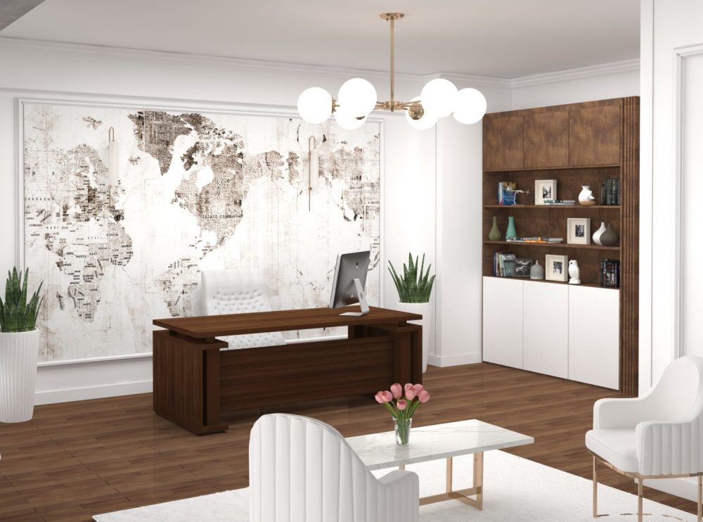 ofisis interieris dizaini vakeshi