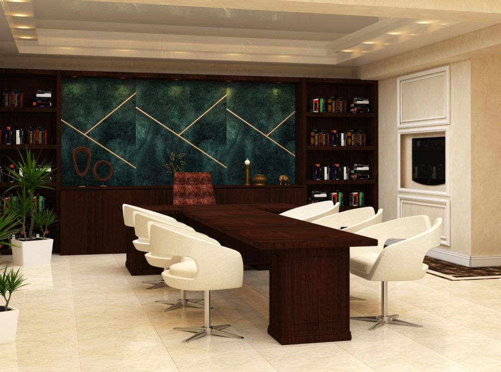 ofisis interieris dizaini vakeshi