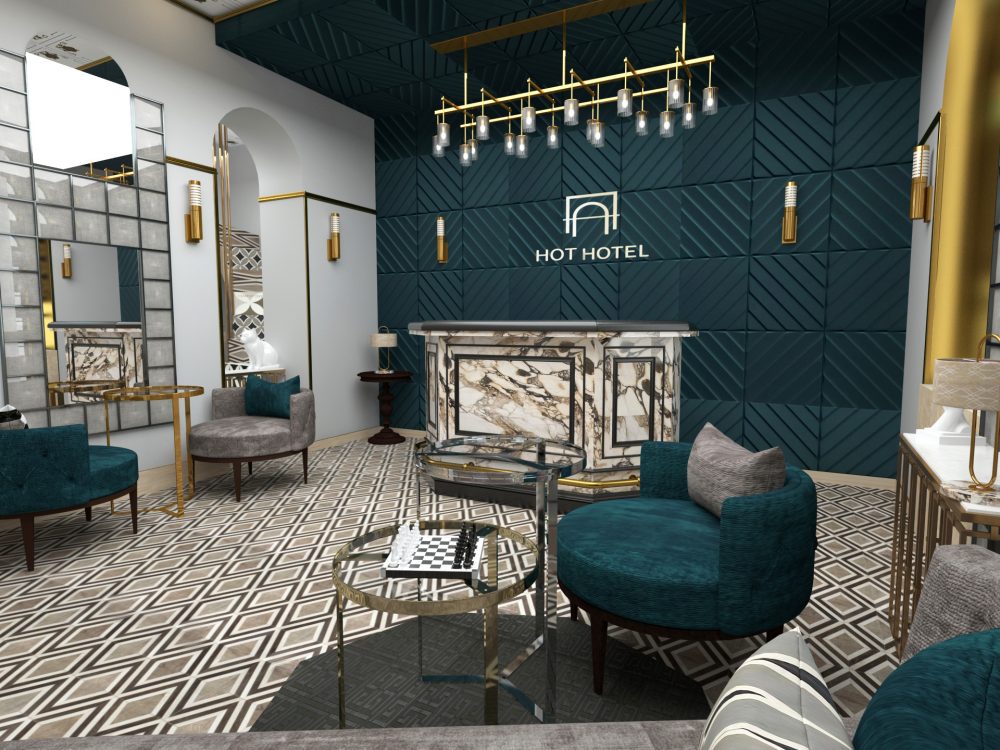 sastumros interieris dizaini