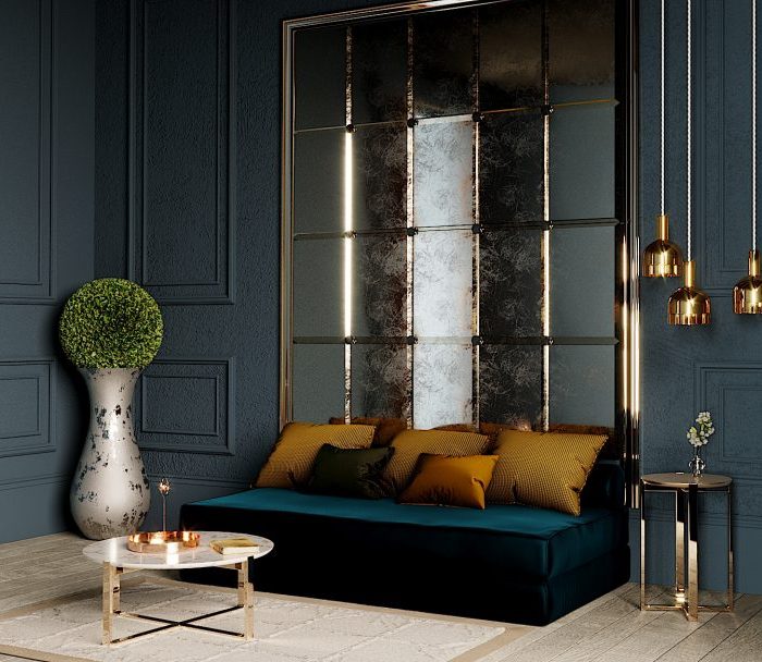 არტ-დეკო 2019 წლის ინტერიერში